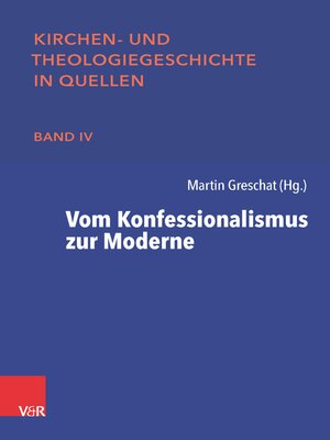 cover image of Vom Konfessionalismus zur Moderne